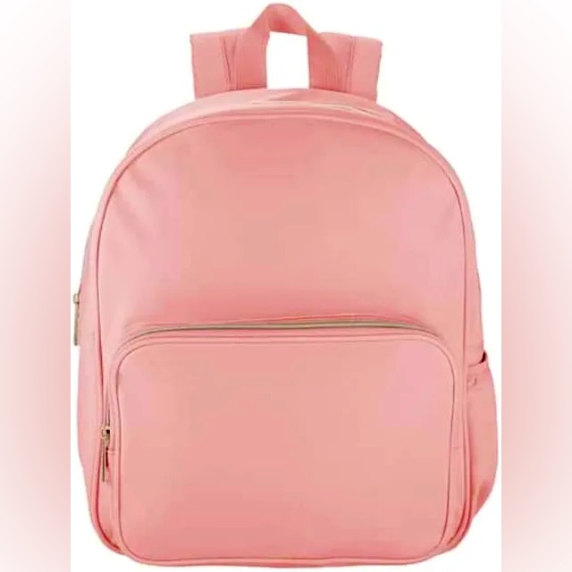 Nwt Make Market School Daily Nylon Pink Kids Backpack New/Pockets Adj Straps